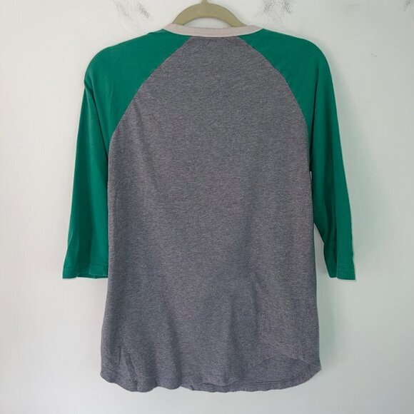 Mitchell And Ness Vintage Mens T Shirt Size Small Boston Celtics Raglan Sleeve - Picture 9 of 9